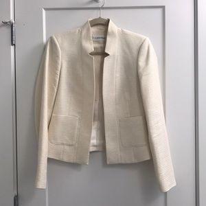 Like new - Calvin Klein size 6 open blazer